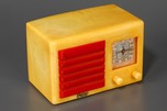 Yellow with Red FADA 5F60 Catalin Radio
